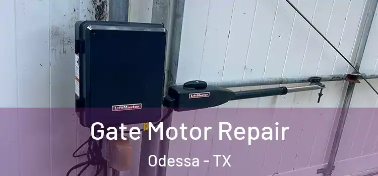  Gate Motor Repair Odessa - TX
