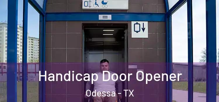 Handicap Door Opener Odessa - TX